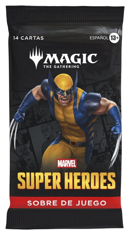 Magic the Gathering Marvel Super Heroes Play-Booster Display (30) spanisch