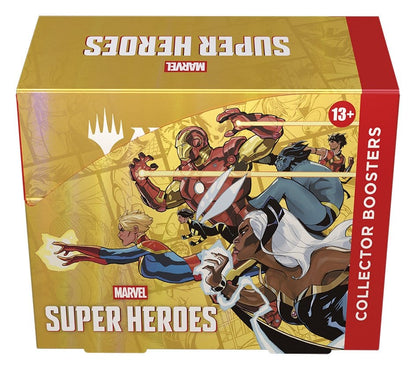 Magic the Gathering Marvel Super Heroes Sammler Booster Display (12) englisch