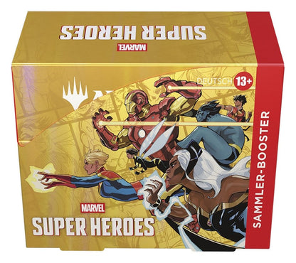 Magic the Gathering Marvel Super Heroes Sammler Booster Display (12) deutsch