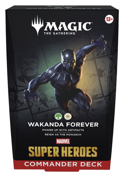 Magic the Gathering Marvel Super Heroes Commander Decks Umkarton (4) englisch