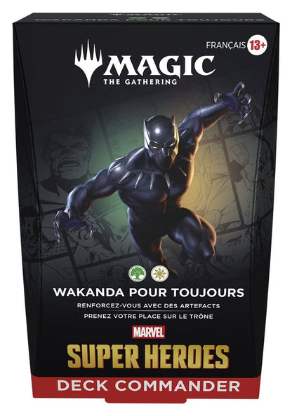 Magic the Gathering Marvel Super Heroes Commander Decks Umkarton (4) französisch