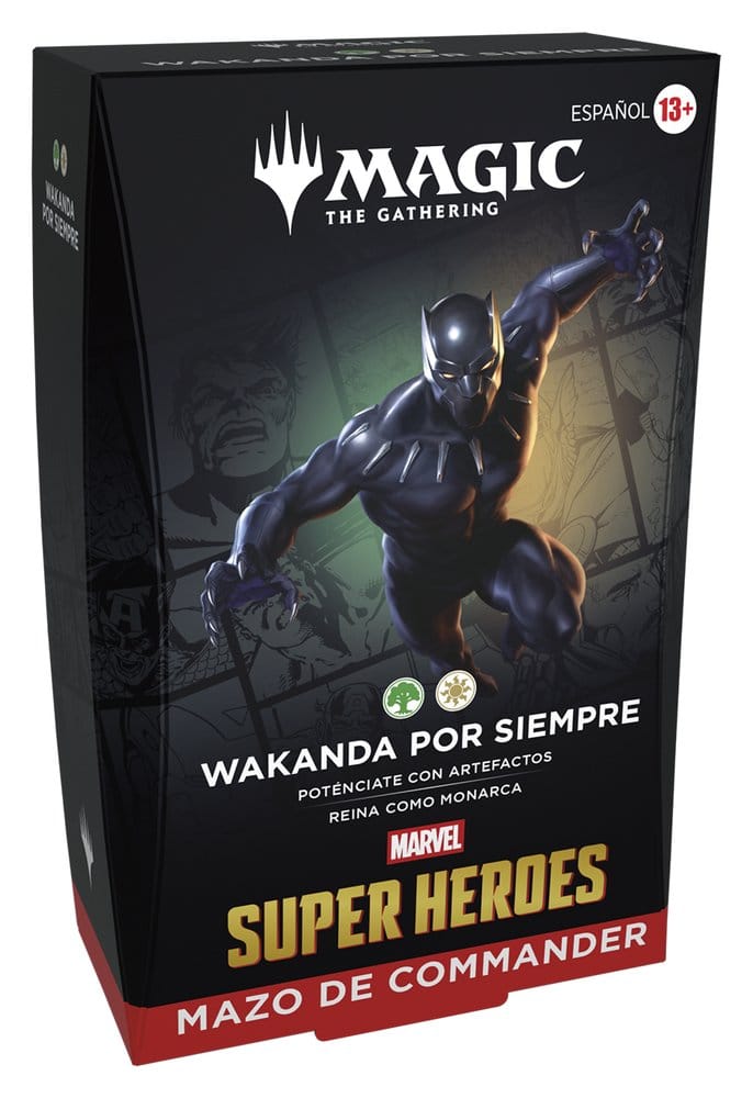 Magic the Gathering Marvel Super Heroes Commander Decks Umkarton (4) spanisch