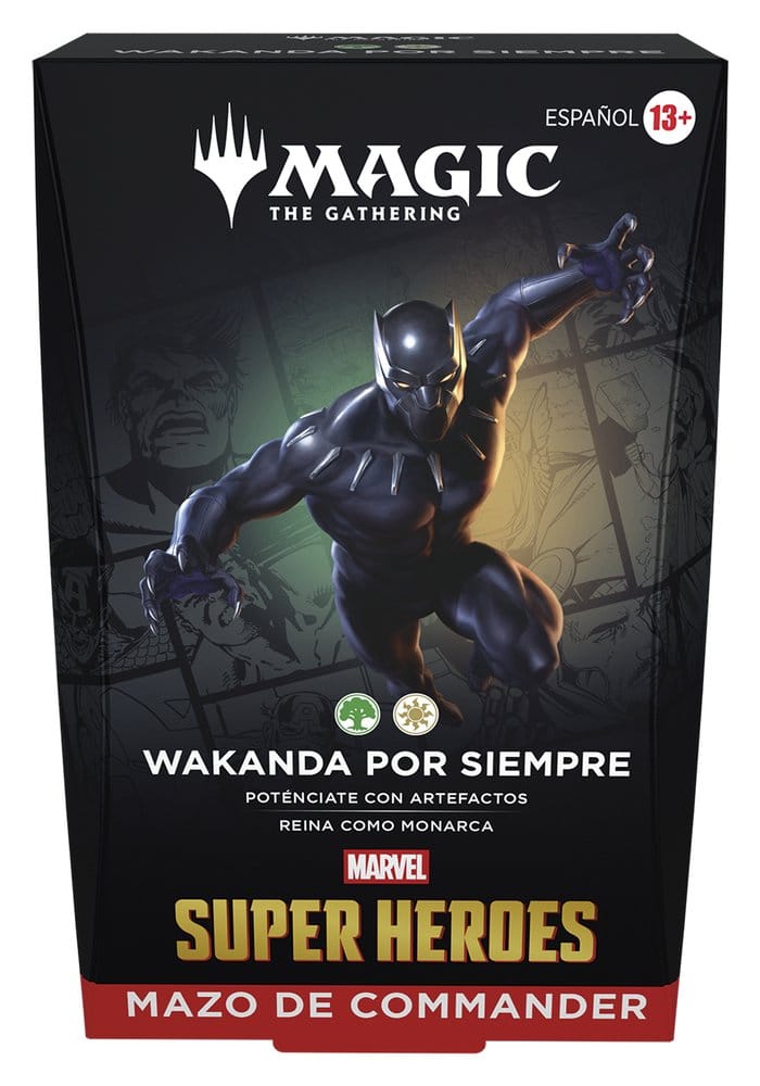 Magic the Gathering Marvel Super Heroes Commander Decks Umkarton (4) spanisch