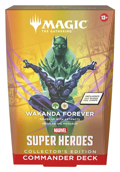 Magic the Gathering Marvel Super Heroes Collector's Edition Commander Decks Umkarton (4) englisch