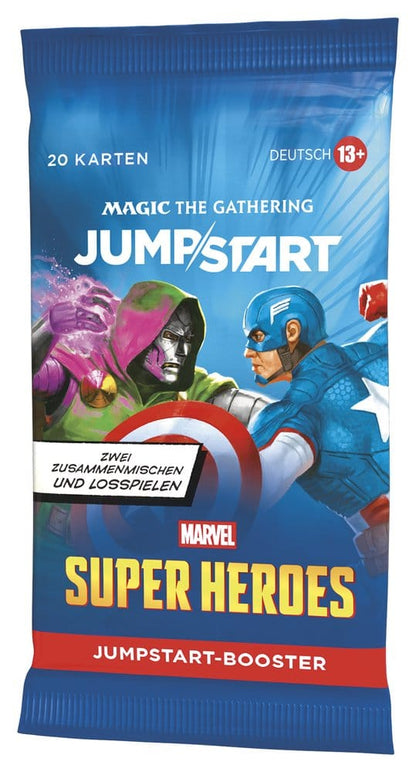Magic the Gathering Marvel Super Heroes Jumpstart Booster Display (24) deutsch