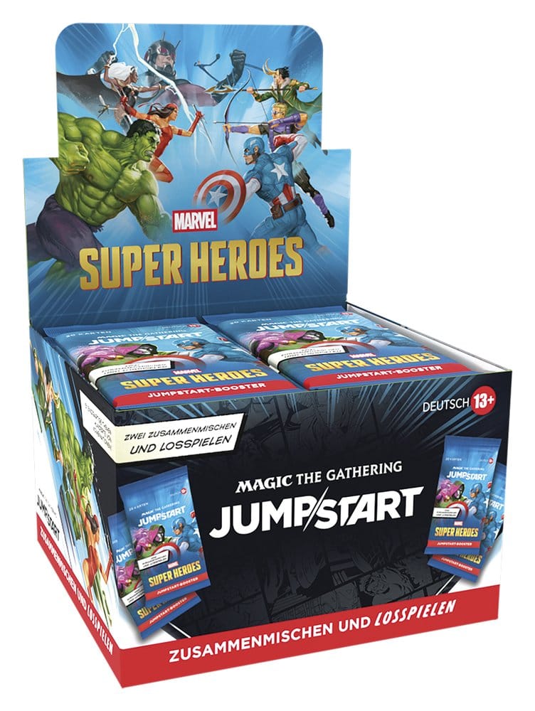 Magic the Gathering Marvel Super Heroes Jumpstart Booster Display (24) deutsch