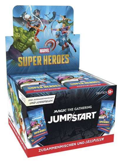 Magic the Gathering Marvel Super Heroes Jumpstart Booster Display (24) deutsch
