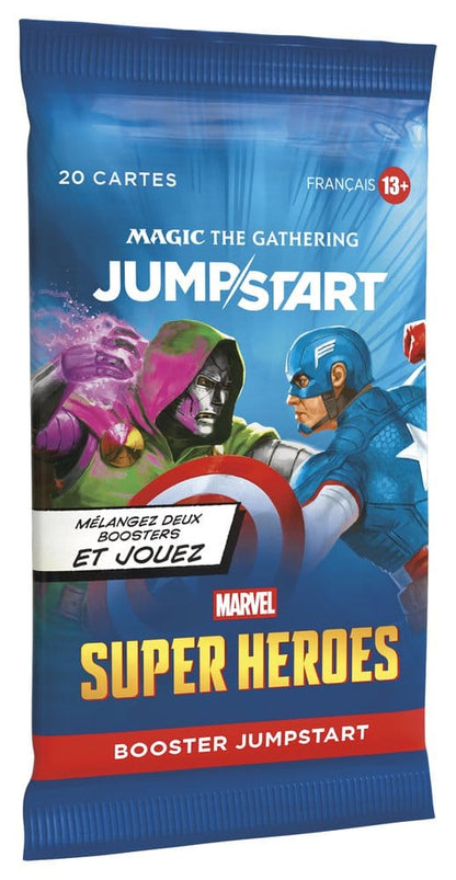 Magic the Gathering Marvel Super Heroes Jumpstart Booster Display (24) französisch