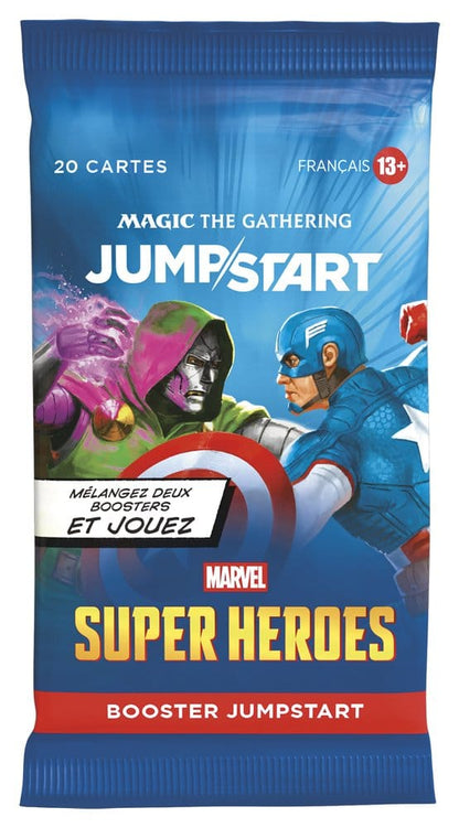 Magic the Gathering Marvel Super Heroes Jumpstart Booster Display (24) französisch
