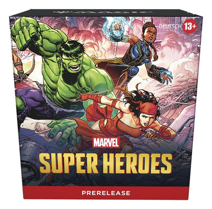 Magic the Gathering Marvel Super Heroes Prerelease Packs Umkarton (15) deutsch