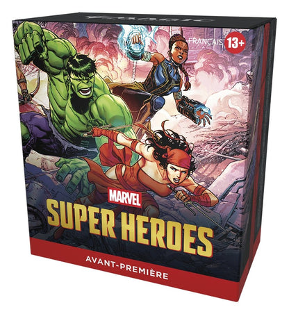 Magic the Gathering Marvel Super Heroes Prerelease Packs Umkarton (15) französisch