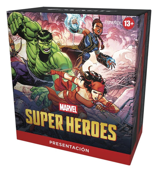 Magic the Gathering Marvel Super Heroes Prerelease Packs Umkarton (15) spanisch