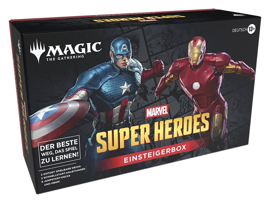 Magic the Gathering Marvel Super Heroes Einsteigerboxen Umkarton (3) deutsch