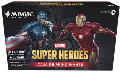 Magic the Gathering Marvel Super Heroes Einsteigerboxen Umkarton (3) spanisch
