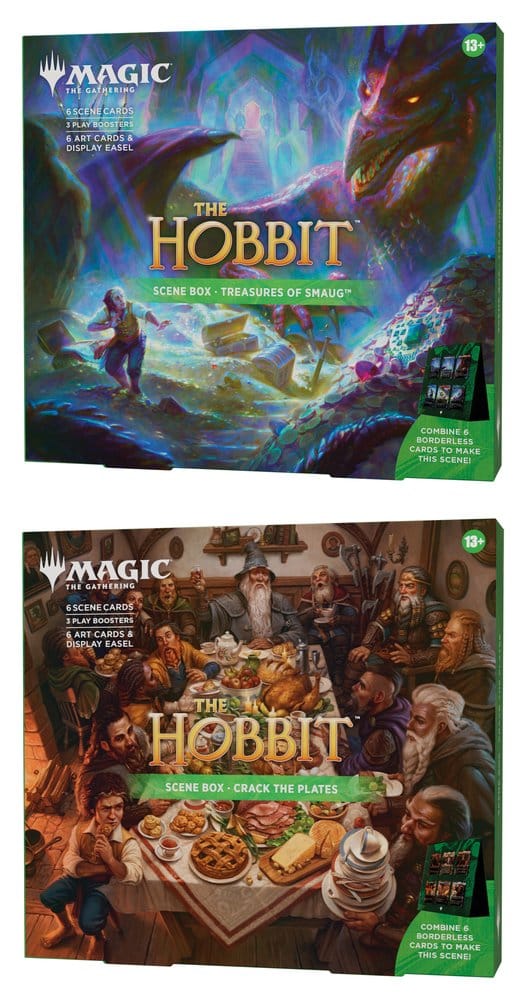Magic the Gathering The Hobbit Szenenboxen Display (4) englisch