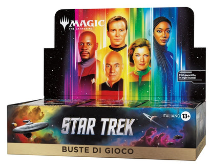 Magic the Gathering Star Trek Play-Booster Display (30) italienisch