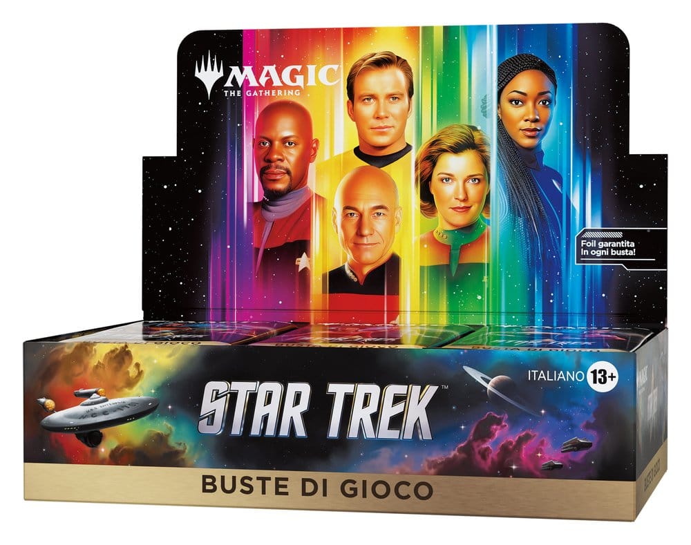 Magic the Gathering Star Trek Play-Booster Display (30) italienisch