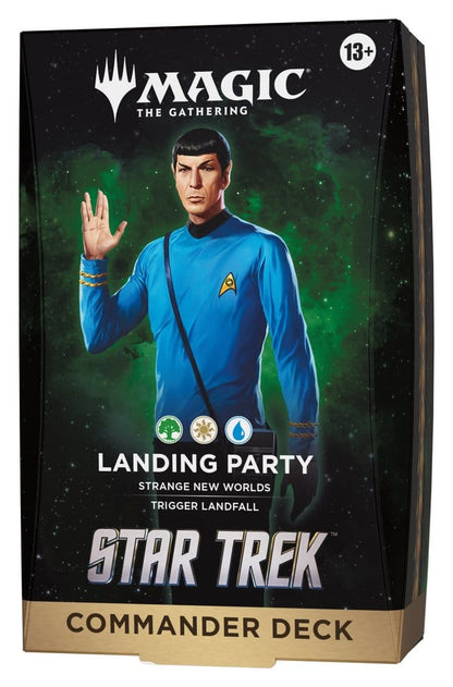 Magic the Gathering Star Trek Commander-Decks Umkarton (4) englisch