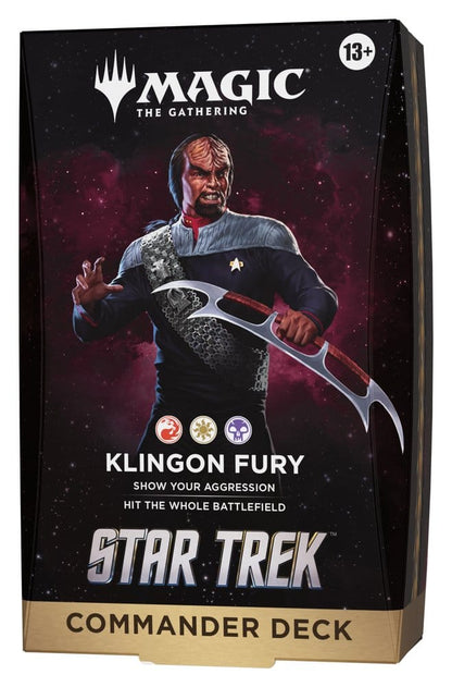 Magic the Gathering Star Trek Commander-Decks Umkarton (4) englisch