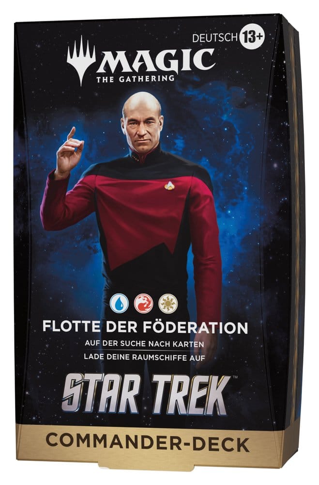 Magic the Gathering Star Trek Commander-Decks Umkarton (4) deutsch