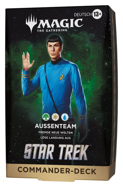 Magic the Gathering Star Trek Commander-Decks Umkarton (4) deutsch