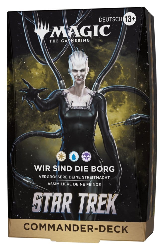 Magic the Gathering Star Trek Commander-Decks Umkarton (4) deutsch