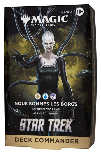 Magic the Gathering Star Trek Commander-Decks Umkarton (4) französisch