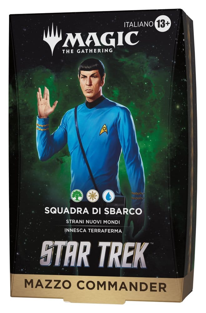Magic the Gathering Star Trek Commander-Decks Umkarton (4) italienisch