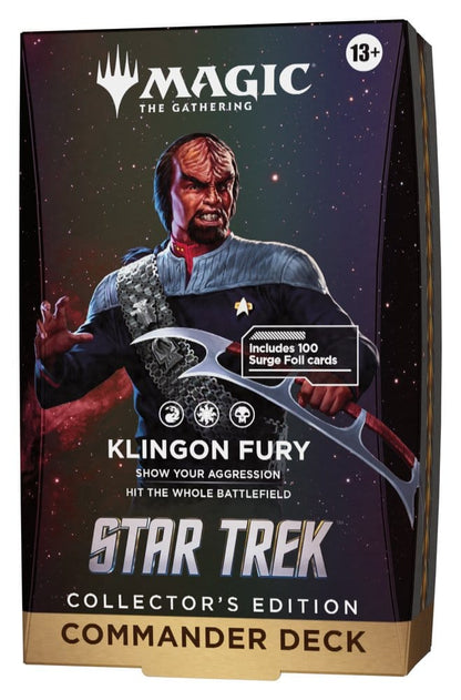 Magic the Gathering Star Trek Collector's Edition Commander-Decks Umkarton (4) englisch