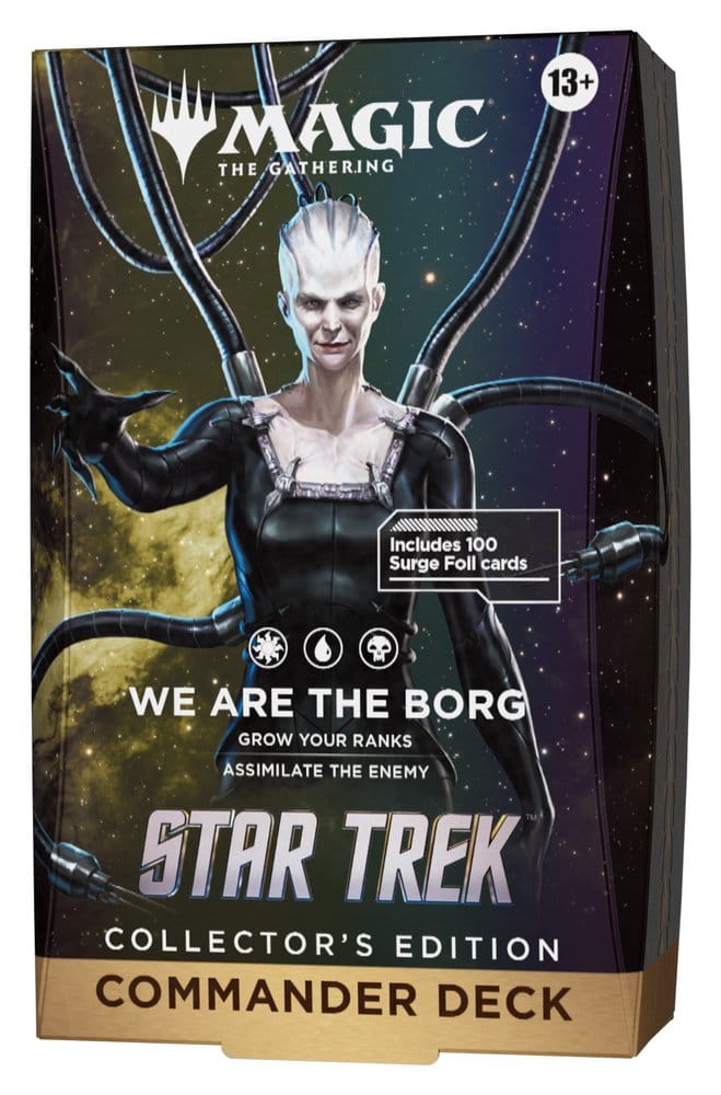 Magic the Gathering Star Trek Collector's Edition Commander-Decks Umkarton (4) englisch