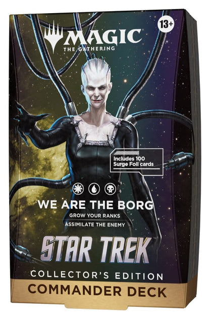 Magic the Gathering Star Trek Collector's Edition Commander-Decks Umkarton (4) englisch