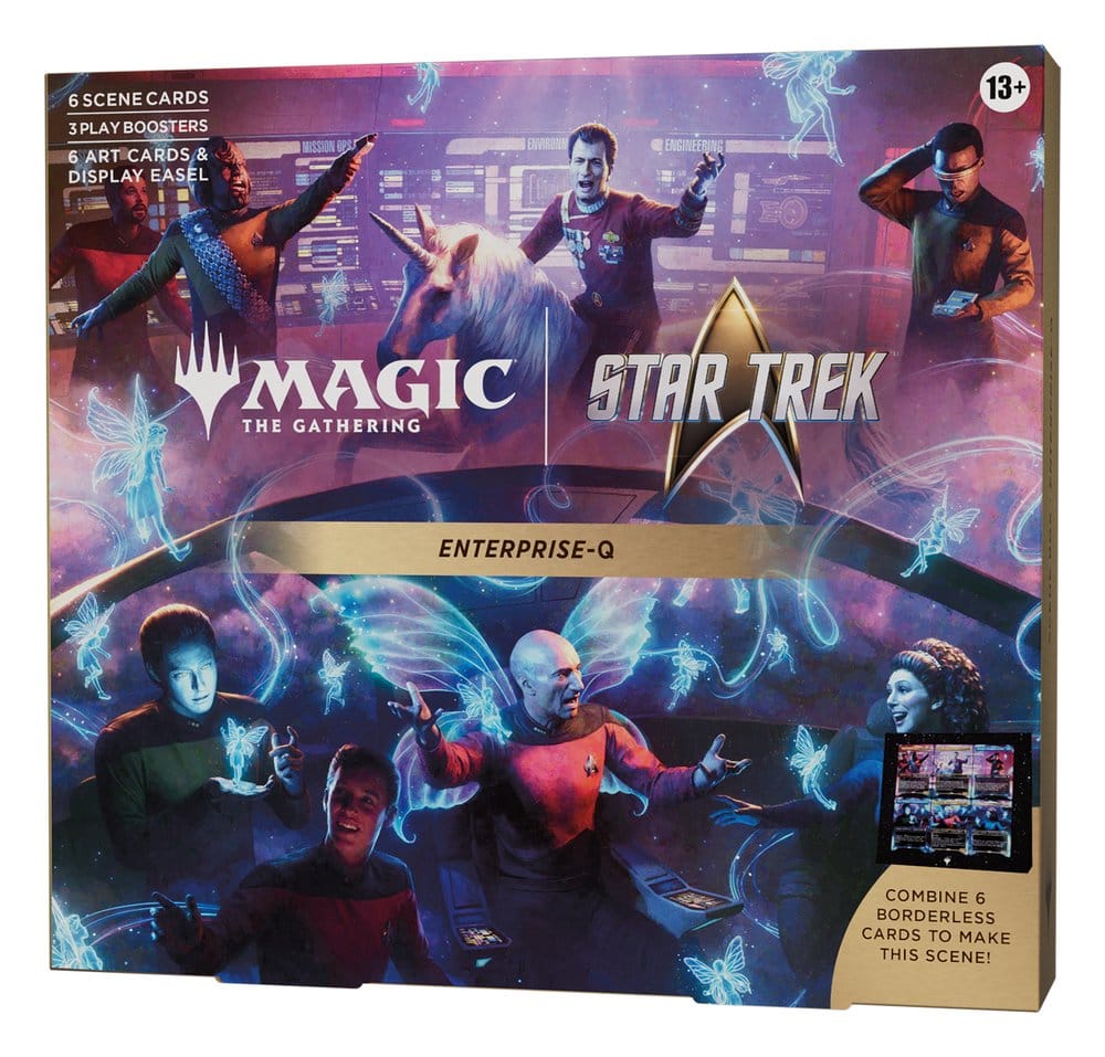 Magic the Gathering Star Trek Szenenboxen Display (4) englisch