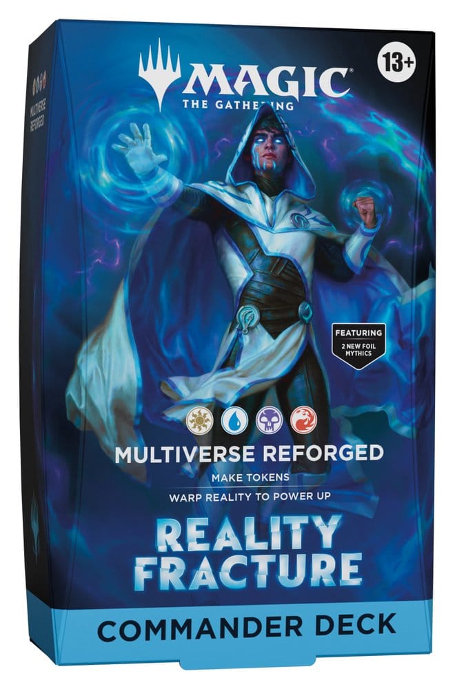 Magic the Gathering Reality Fracture Commander Deck Multiverse Reforged Assortment (4) englisch