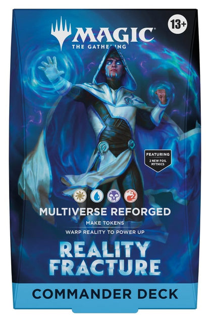 Magic the Gathering Reality Fracture Commander Deck Multiverse Reforged Assortment (4) englisch