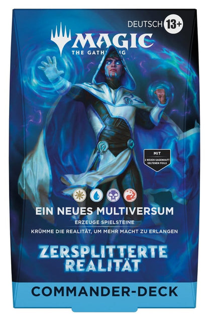 Magic the Gathering Zersplitterte Realität Commander Deck Multiverse Reforged Assortment (4) deutsch