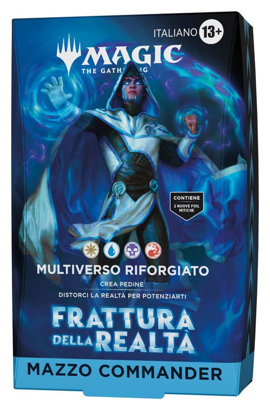 Magic the Gathering Frattura della Realtà Commander Deck Multiverse Reforged Assortment (4) italienisch