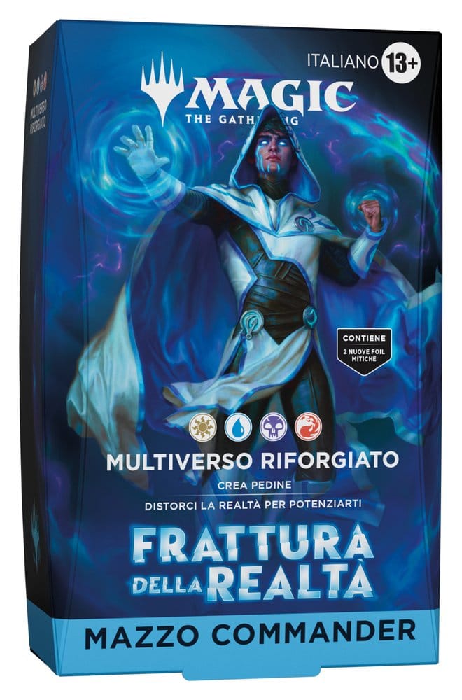 Magic the Gathering Frattura della Realtà Commander Deck Multiverse Reforged Assortment (4) italienisch