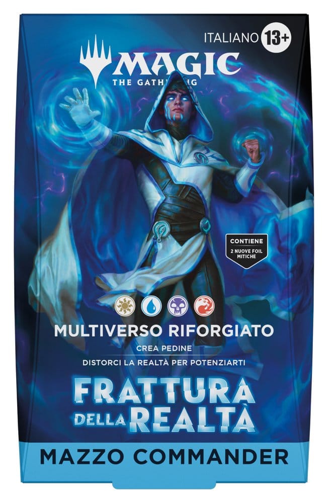 Magic the Gathering Frattura della Realtà Commander Deck Multiverse Reforged Assortment (4) italienisch