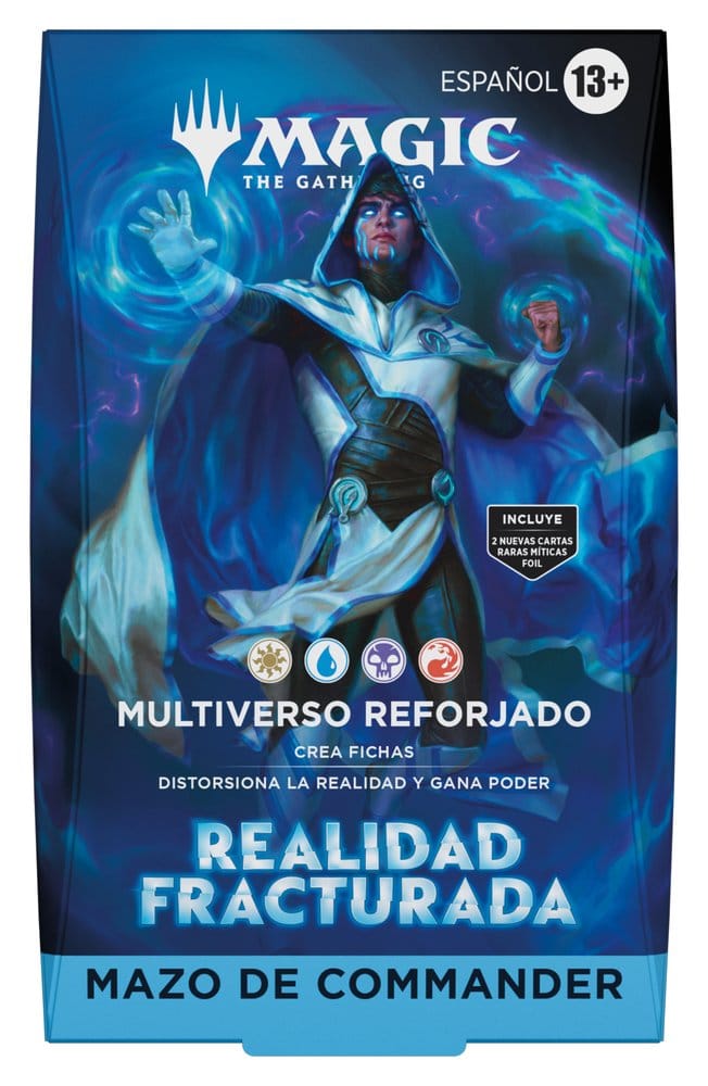 Magic the Gathering Realidad fracturada Commander Deck Multiverse Reforged Assortment (4) spanisch