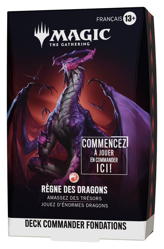 Magic the Gathering Grundstein-Commander-Decks Umkarton (5) französisch