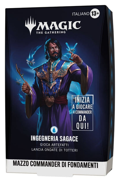 Magic the Gathering Grundstein-Commander-Decks Umkarton (5) italienisch