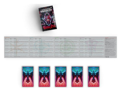 Dungeons & Dragons RPG Ravenloft: The Horrors Within Tarokka-Deck *Englische Version*