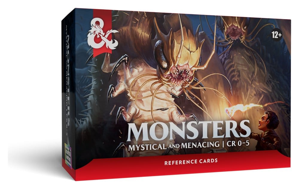 Dungeons & Dragons RPG Referenzkarten: Monster (Mystisch und Bedrohlich) *Englische Version*