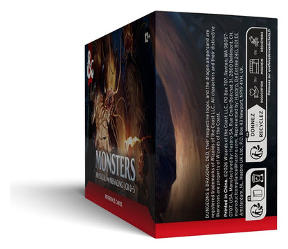 Dungeons & Dragons RPG Referenzkarten: Monster (Mystisch und Bedrohlich) *Englische Version*