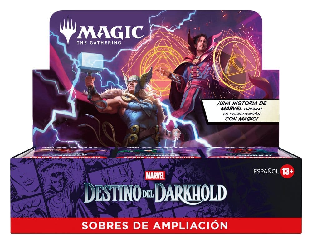 Magic the Gathering Marvel: Destino del Darkhold Play-Booster Display (30) spanisch