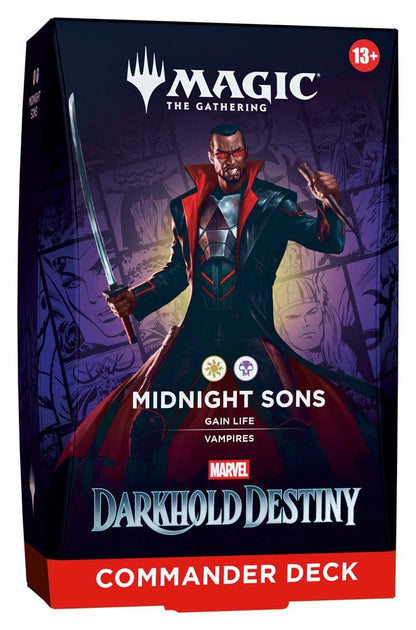Magic the Gathering Marvel: Darkhold Destiny Commander-Decks Umkarton (4) englisch