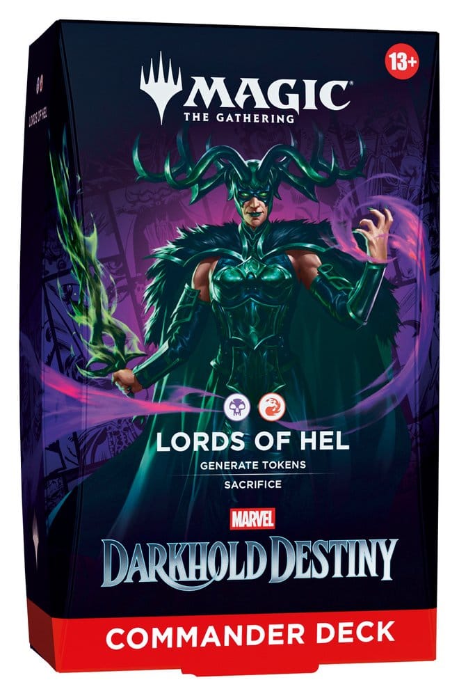 Magic the Gathering Marvel: Darkhold Destiny Commander-Decks Umkarton (4) englisch