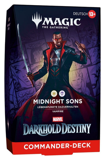 Magic the Gathering Marvel: Darkhold Destiny Commander-Decks Umkarton (4) deutsch