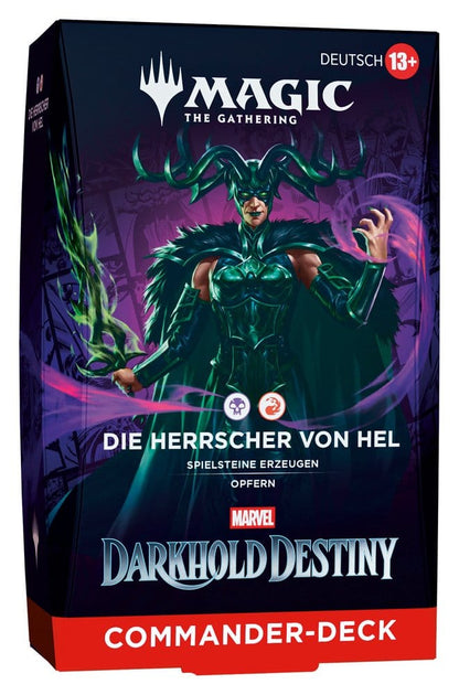 Magic the Gathering Marvel: Darkhold Destiny Commander-Decks Umkarton (4) deutsch