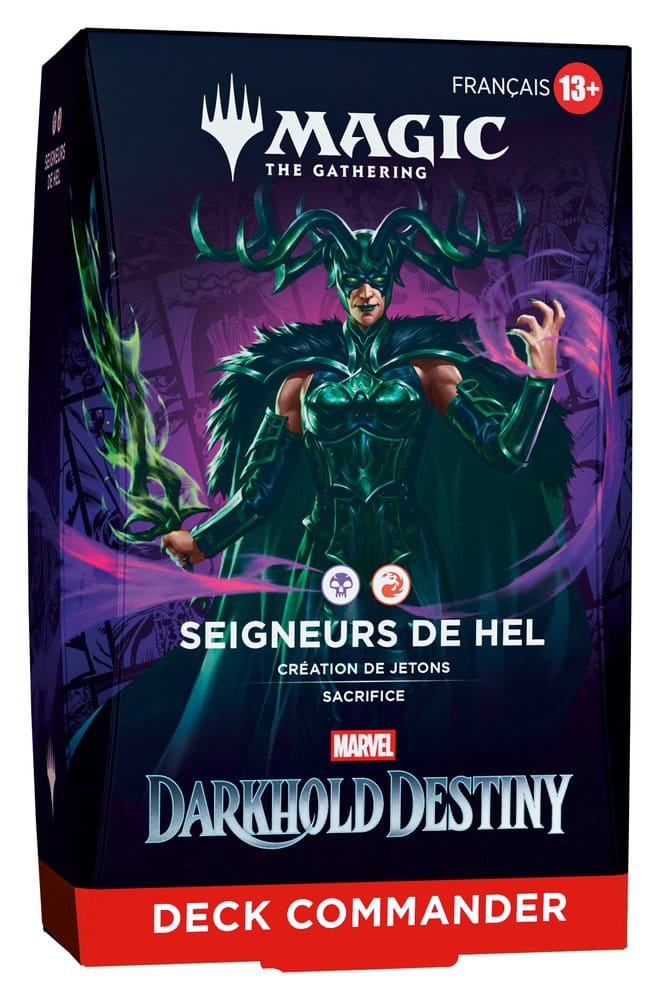 Magic the Gathering Marvel: Darkhold Destiny Commander-Decks Umkarton (4) französisch